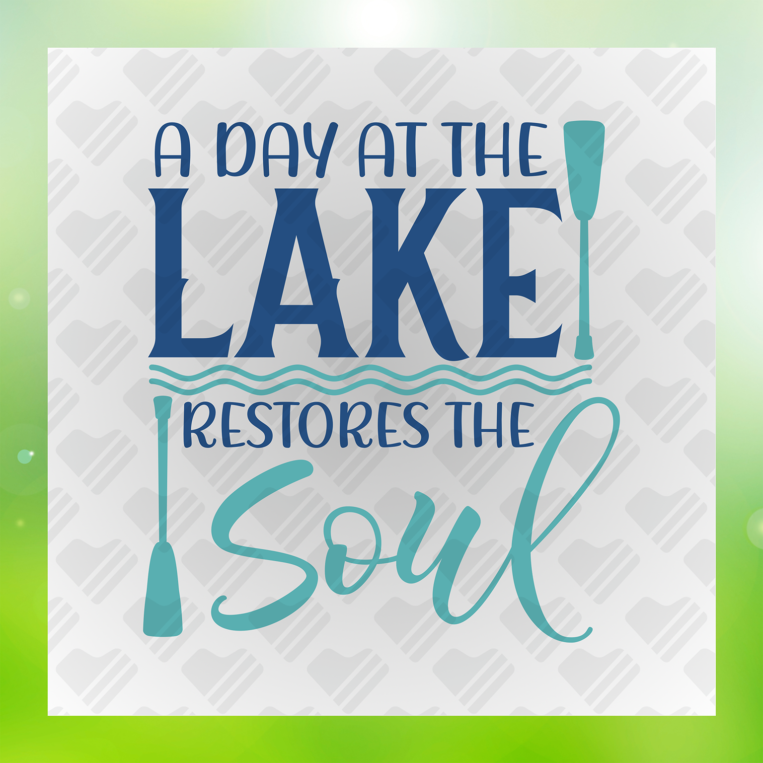 A Day At The Lake Restores The Soul Transfer