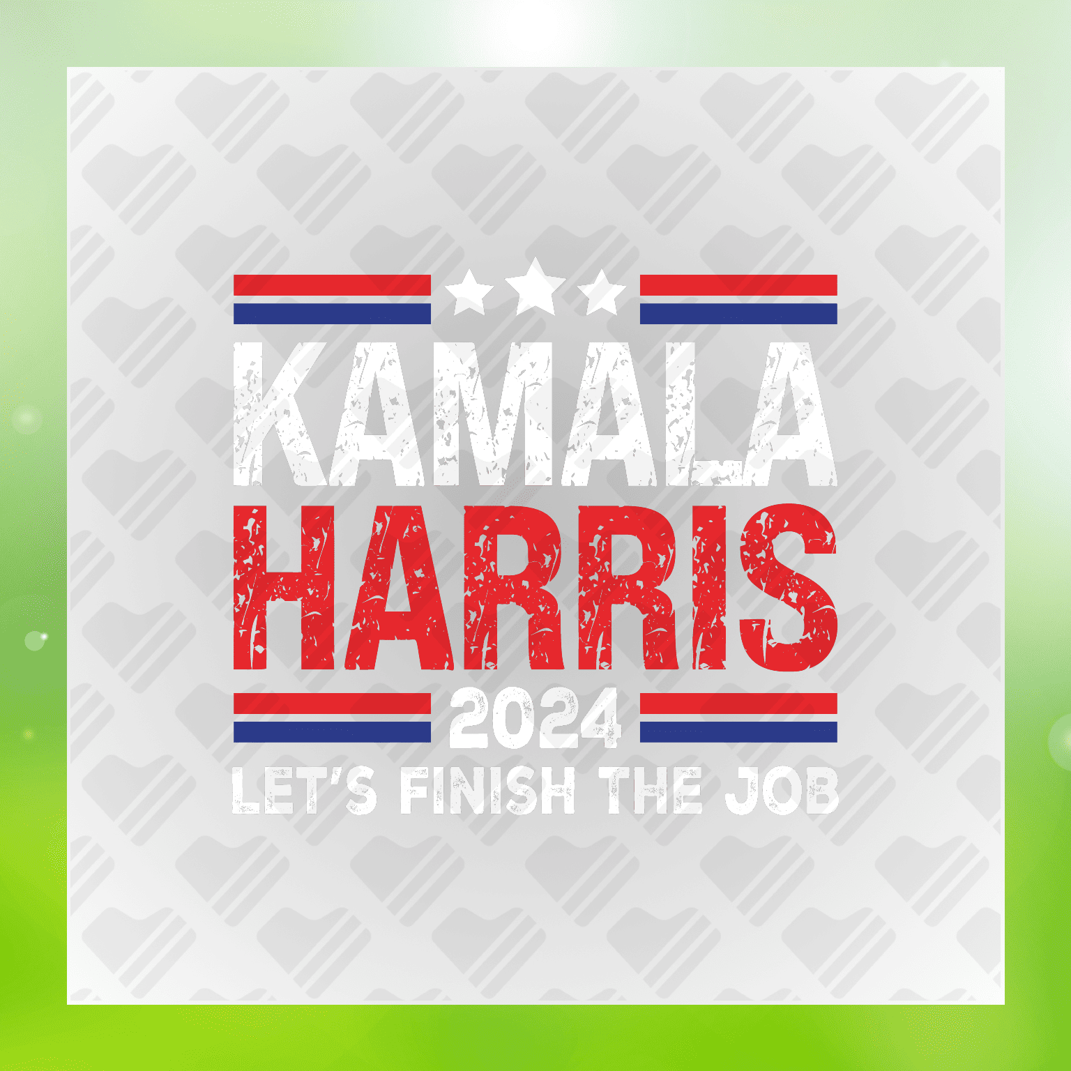 Kamala Harris 2024 Lets Finish The Job  Transfer