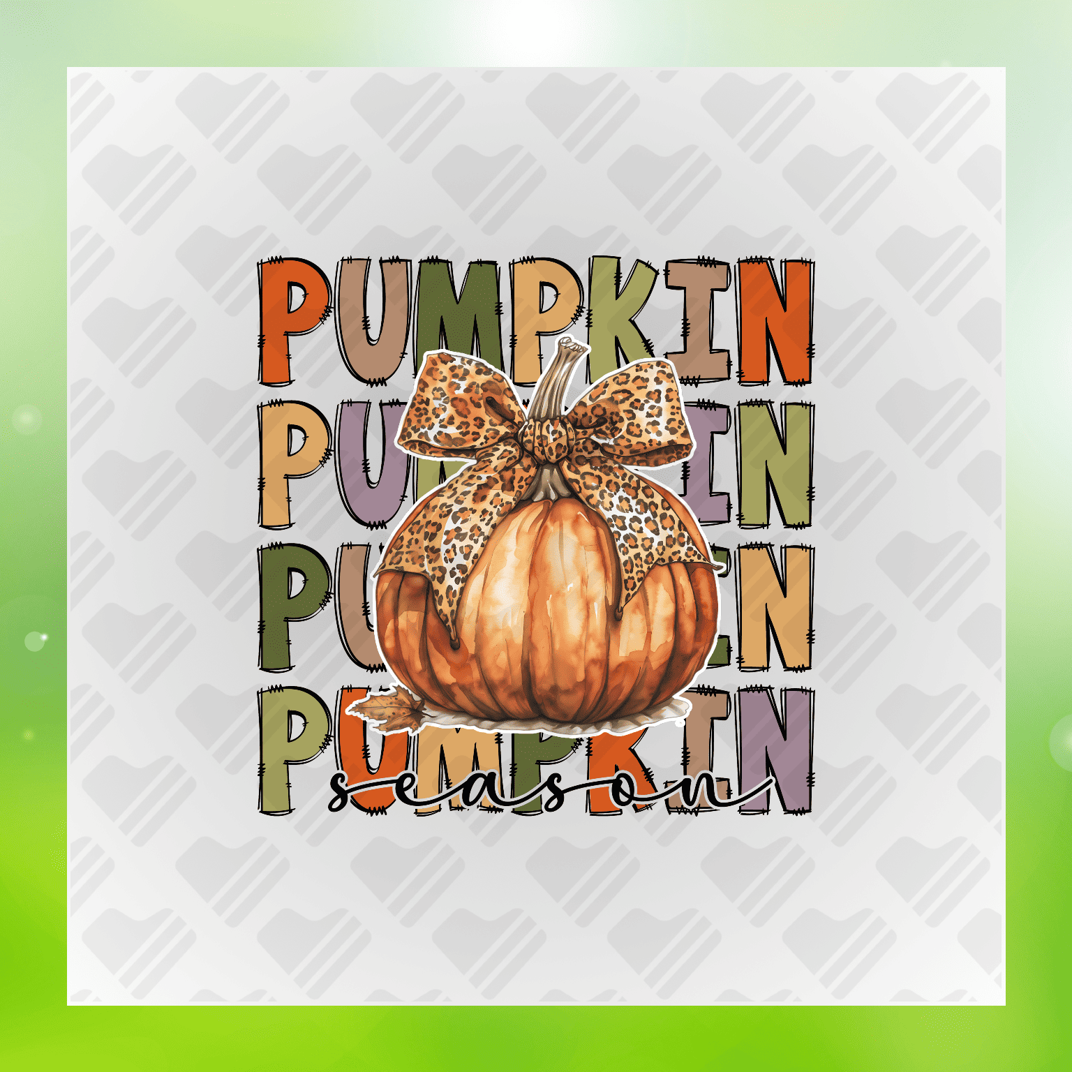 Pumpkin Pumpkin Pumpkin Pumpkin Season Transfer