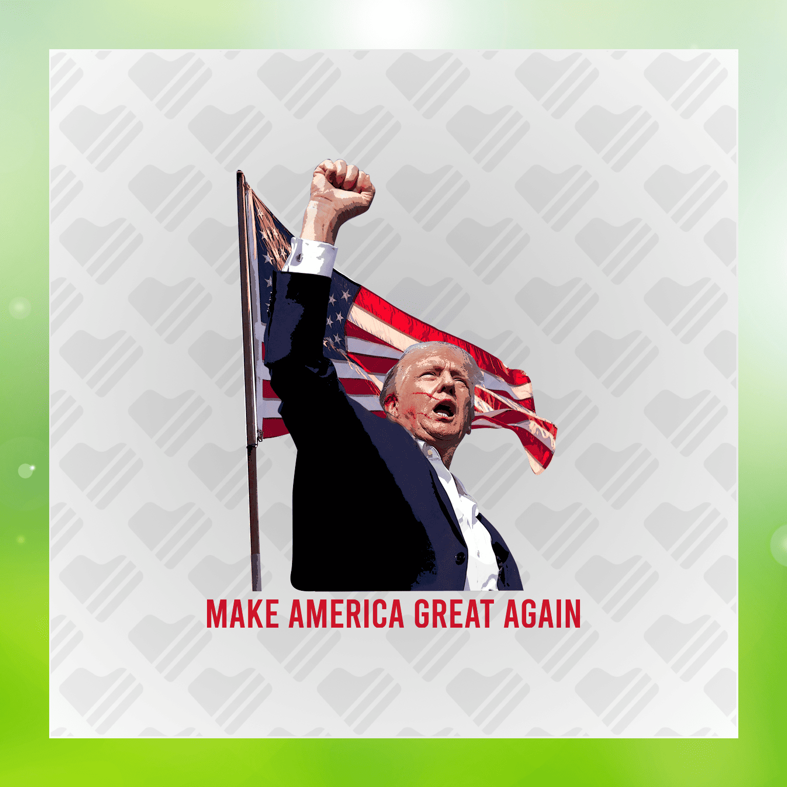 Make America Great Again Ver.2 Trump Transfer