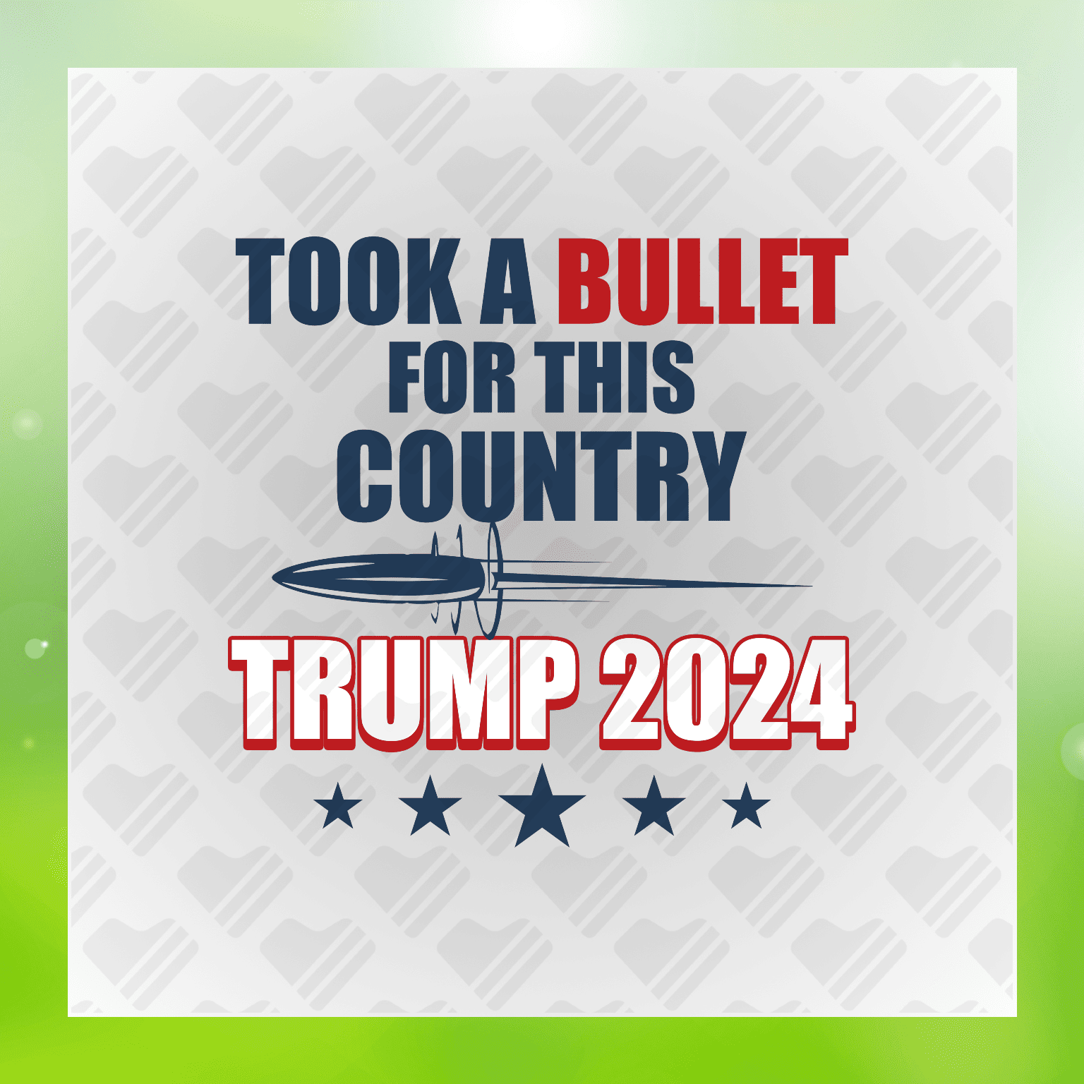 Took A Bullet For This Country Trump 2024 Transfer