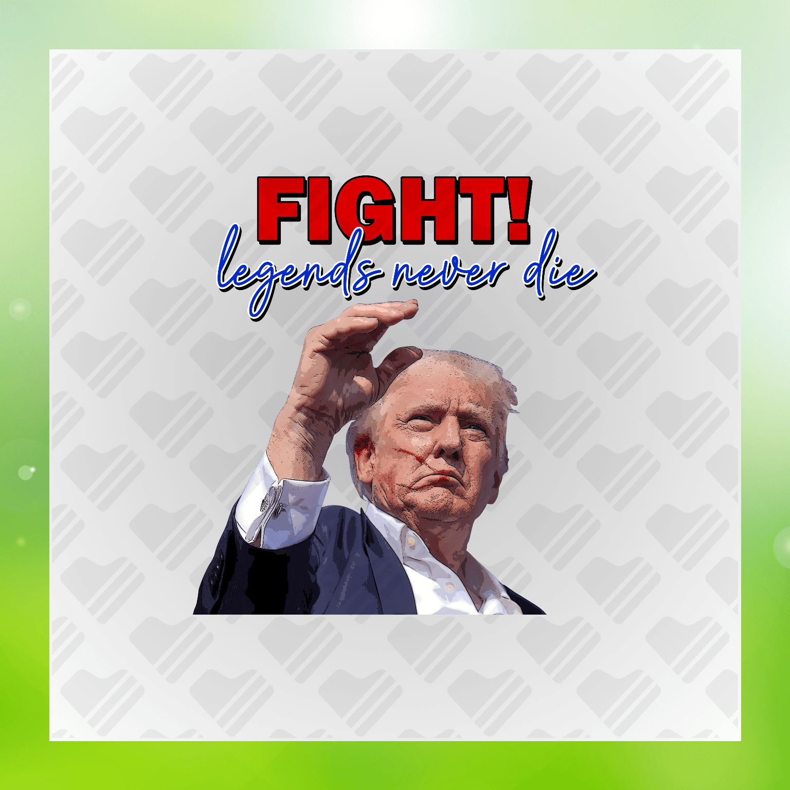 Fight Legends Never Die Trump Transfer