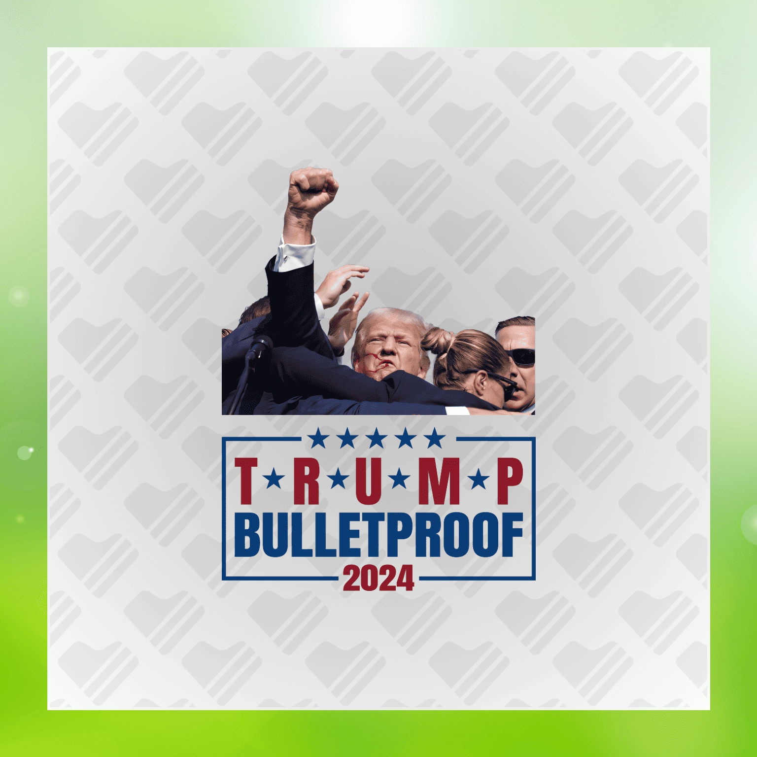 Trump Bullet Proof 2024 Trump Transfer