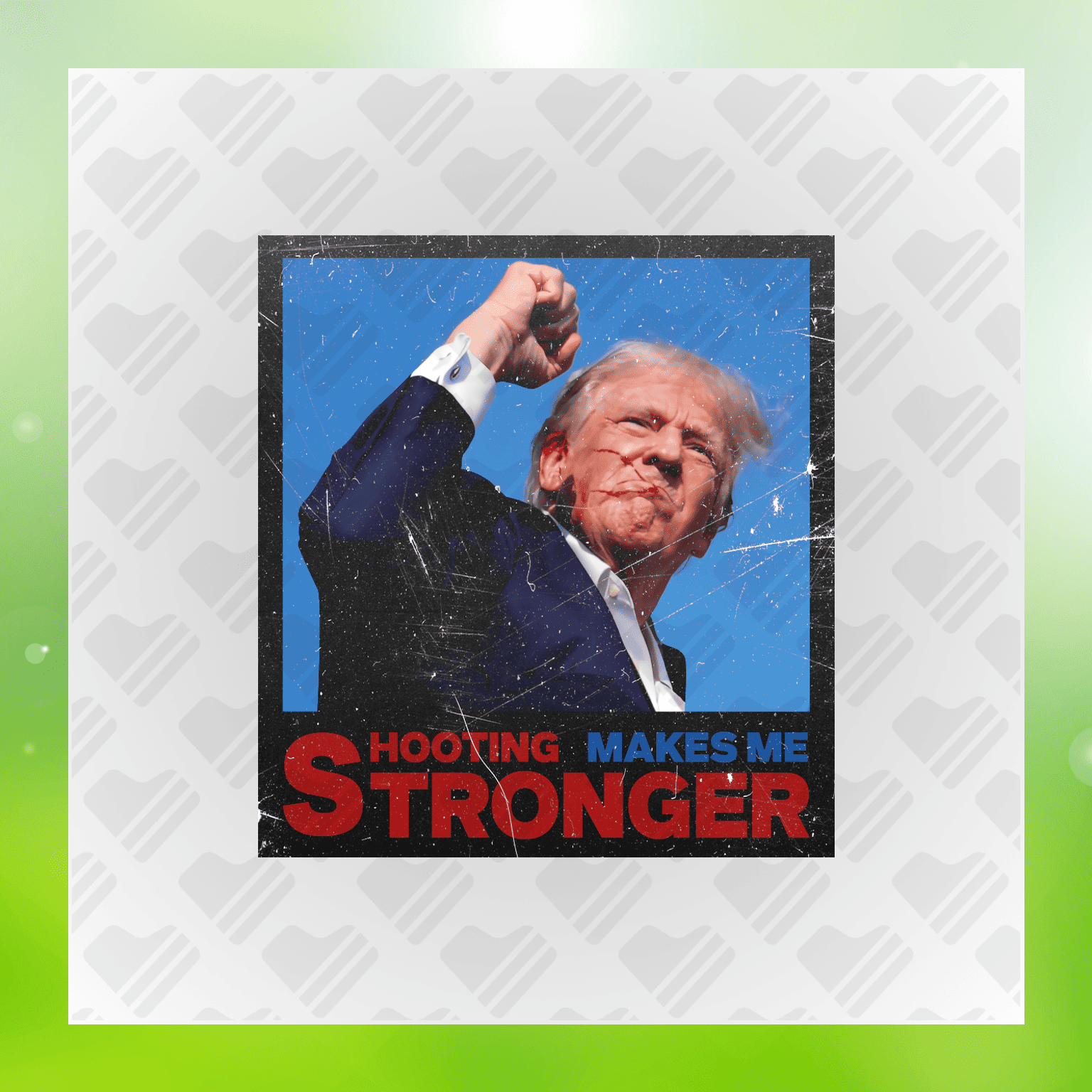 Shooting Makes Me Stronger Ver.3 Trump Transfer