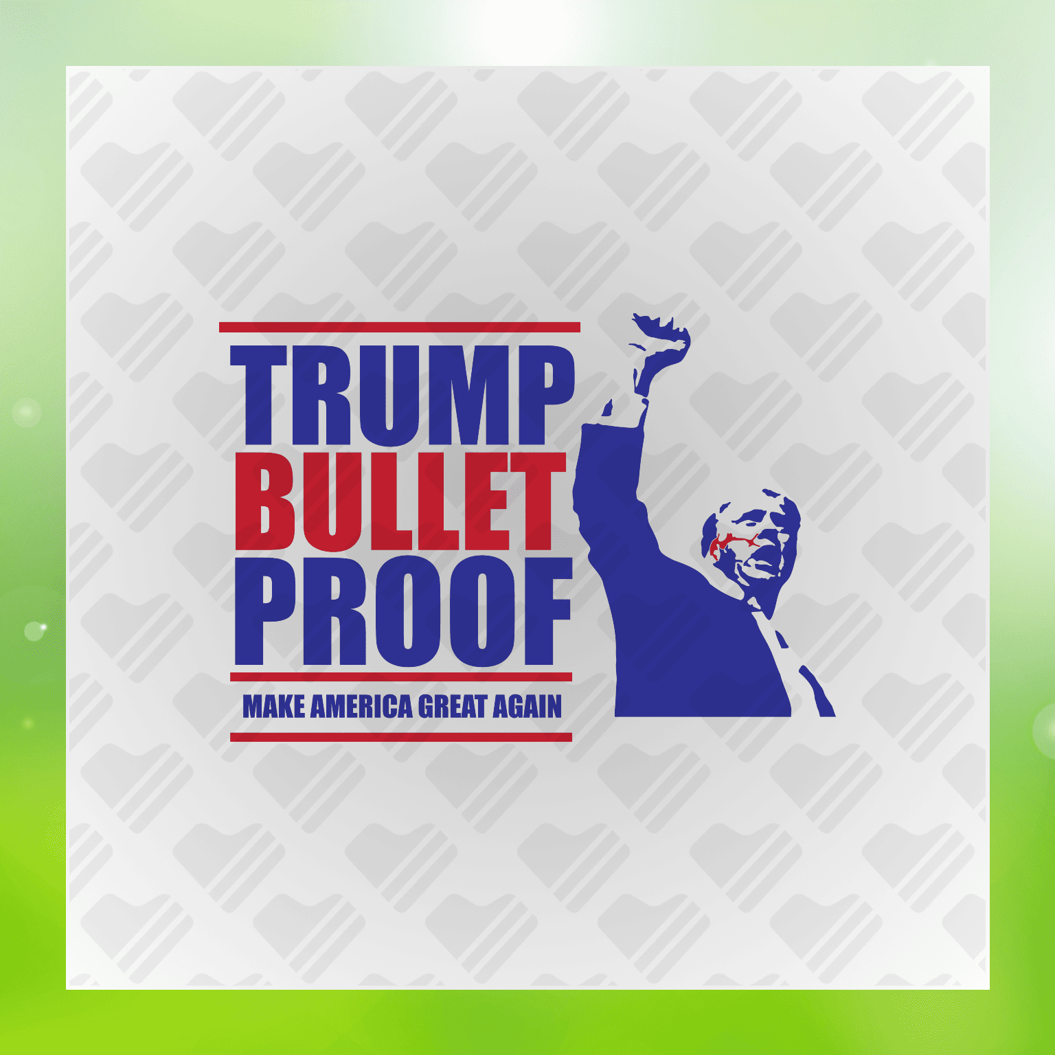 Trump Bullet Proof Make America Great Again Trump Transfer