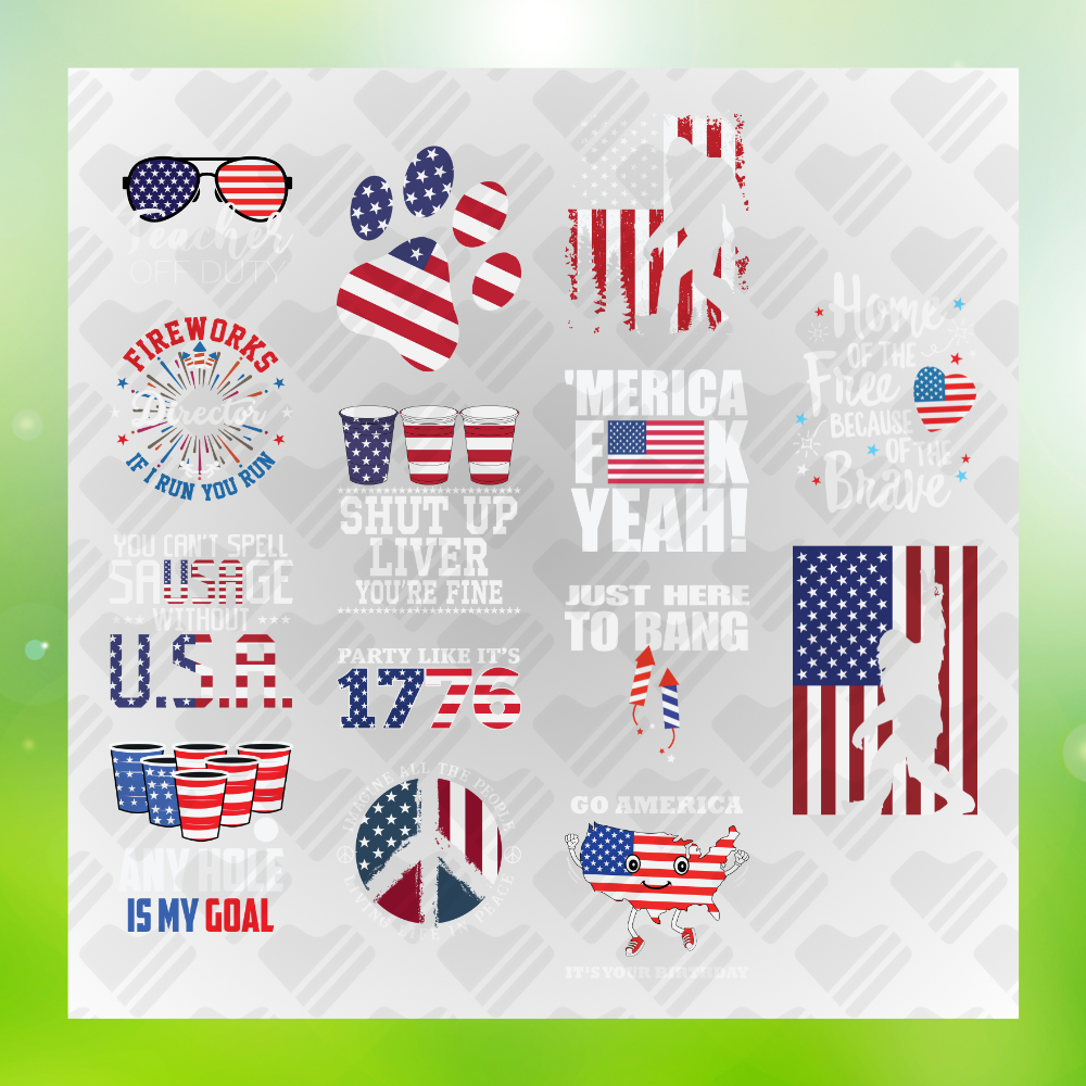 4th Of July Bundle Freedom v5 Transfer