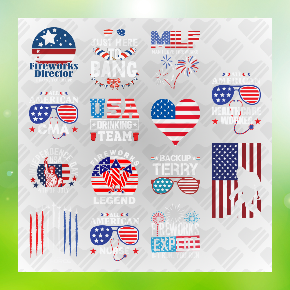 4th Of July Bundle Freedom v6 Transfer