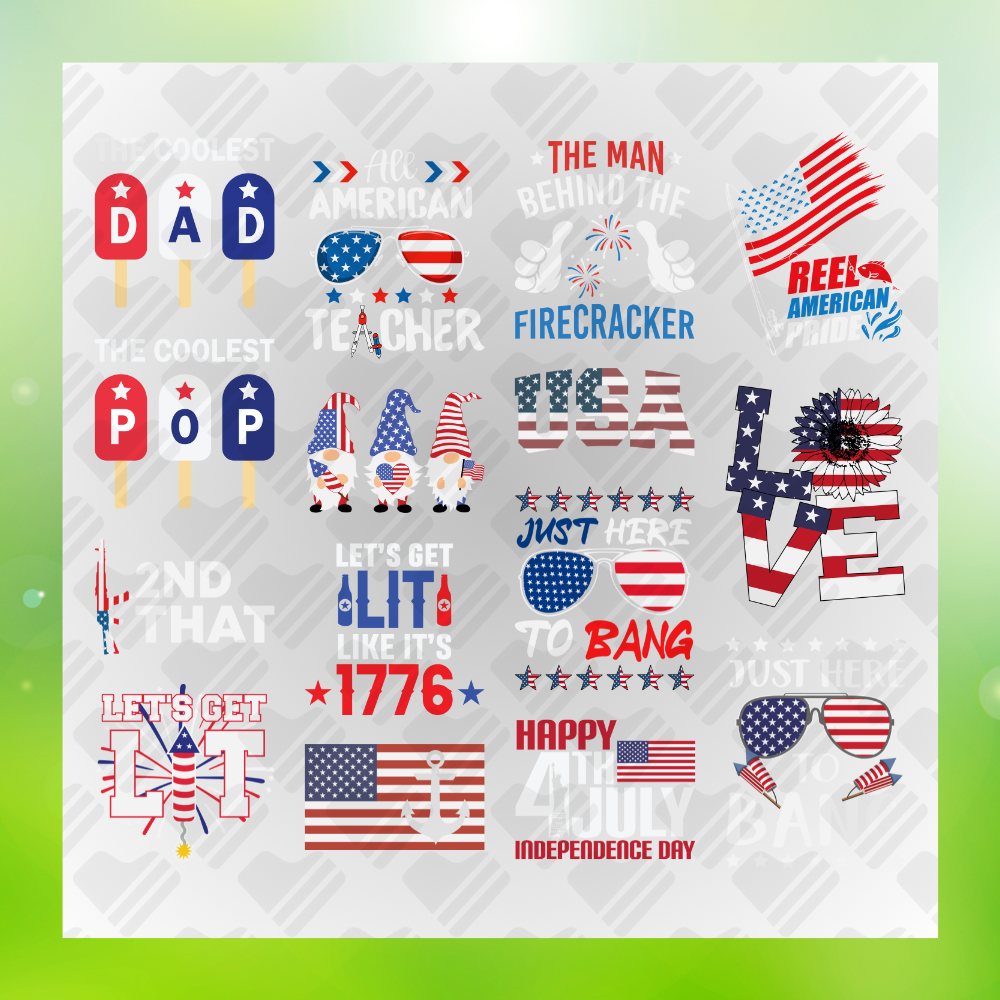 4th Of July Bundle Freedom v7 Transfer