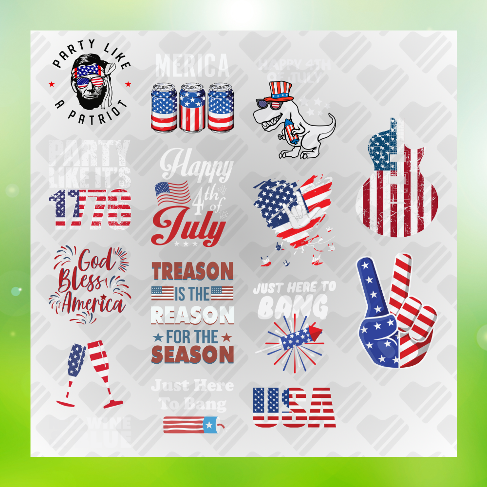 4th Of July Bundle Freedom v8 Transfer