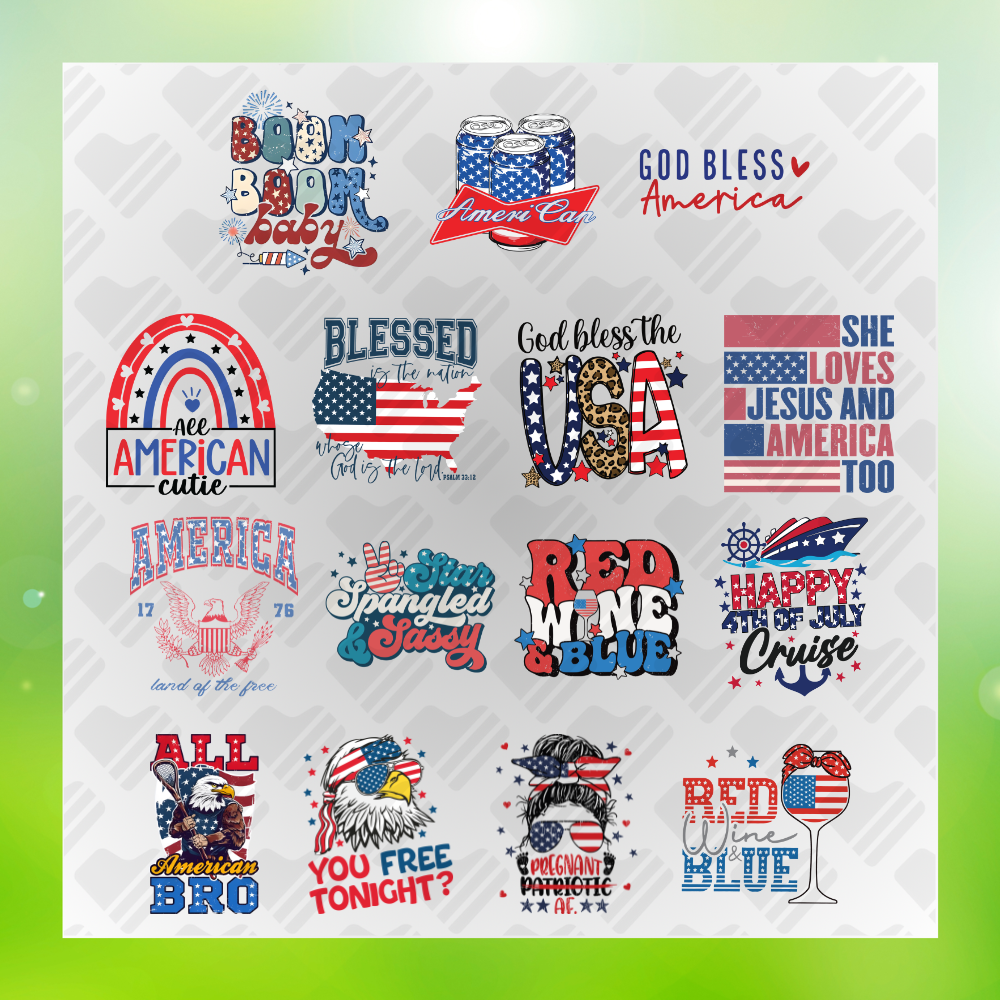 4th Of July Bundle America 1776 v6 Transfer