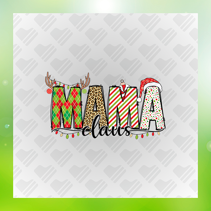 MaMa Claus v3 Sticker