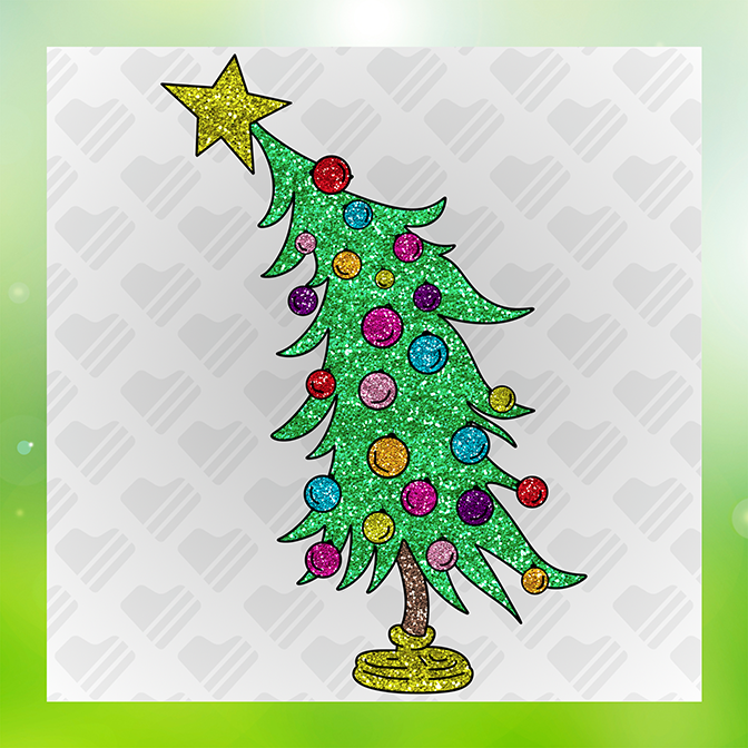 Christmas Tree Sticker