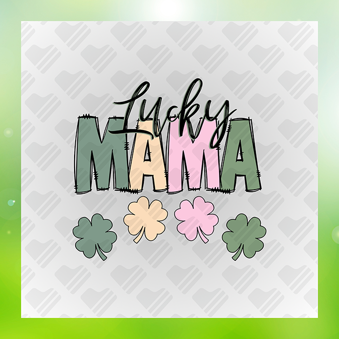 Lucky Mama Sticker