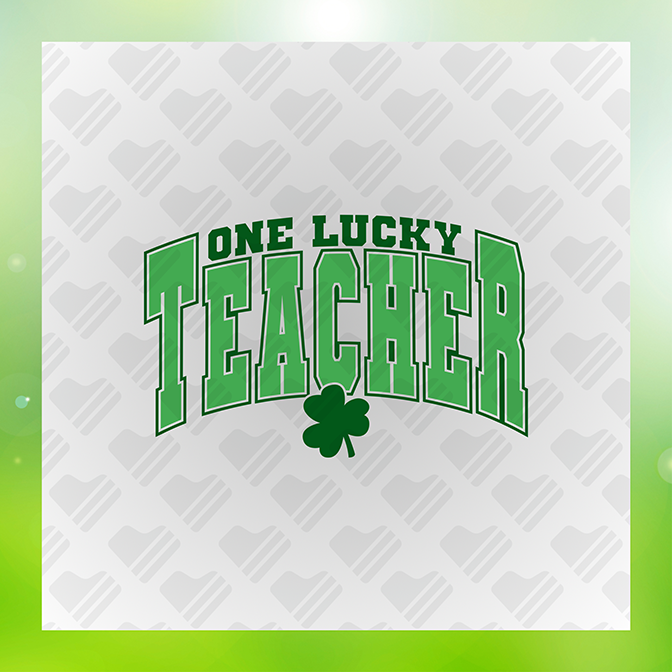 One Lucky Teacher Ver.2 Sticker