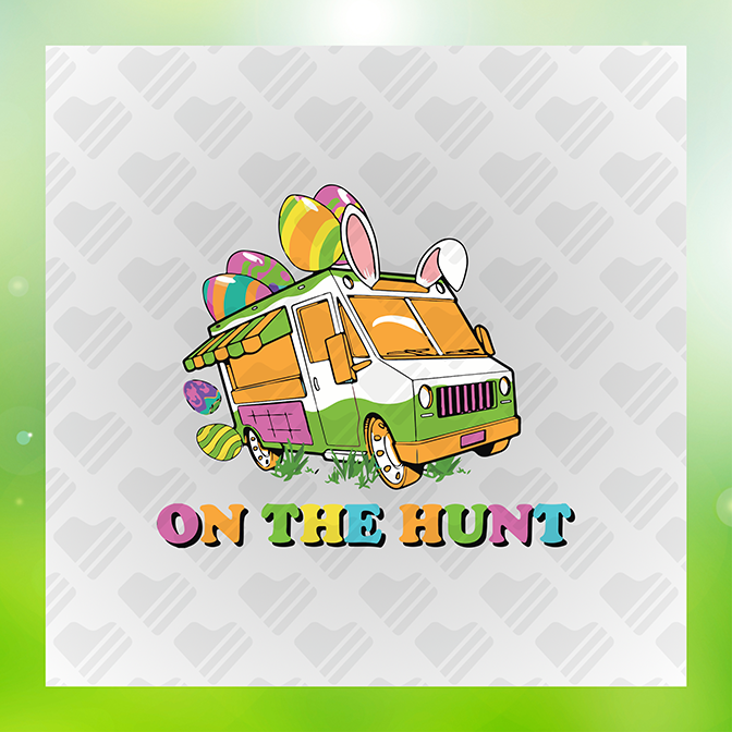 On The Hunt Sticker