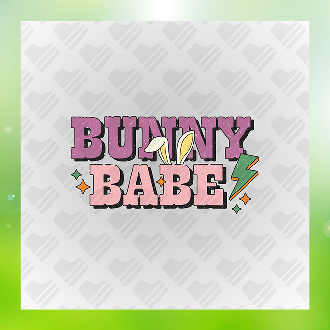 Bunny Babe v2 Sticker