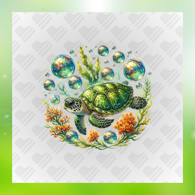 Turtle Under The Sea Ver.12 s Turtle Sticker