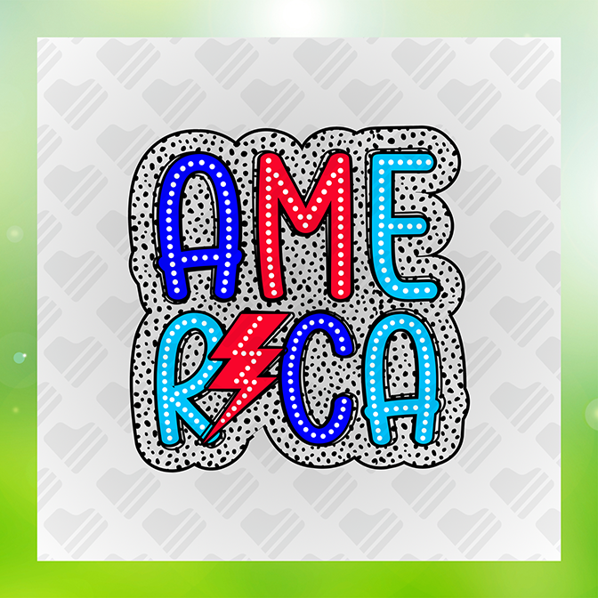 America Ver.2 July 4th Sticker