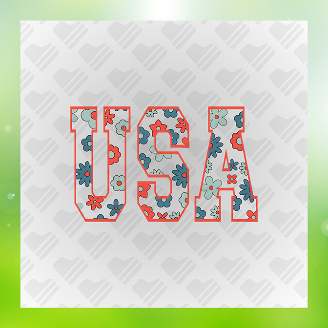 USA Ver.2 July 4th Sticker