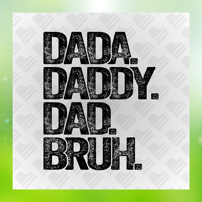 Dada Daddy Dad Sticker