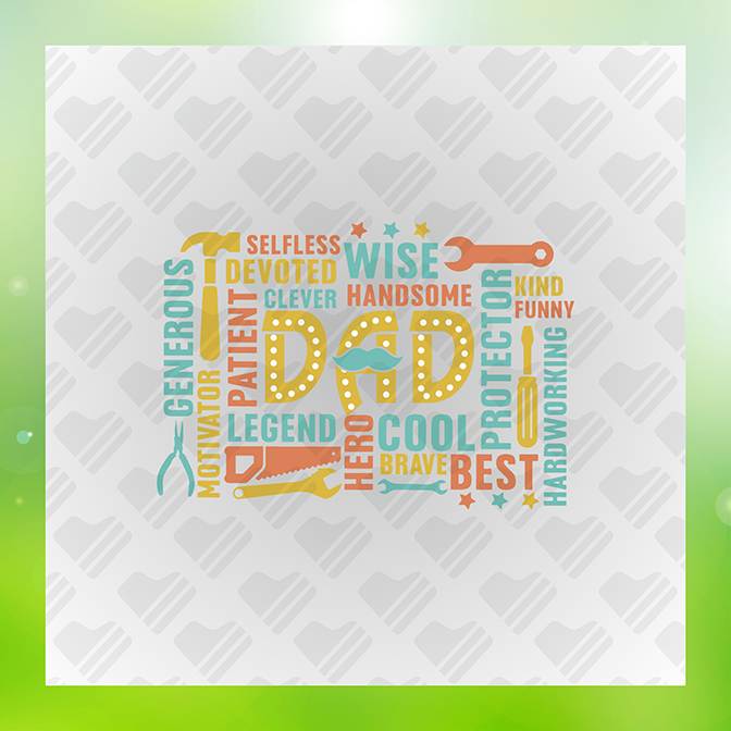 Legend Cool Best Wise Dad Sticker